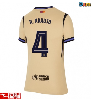 Barcelona Ronald Araujo #4 Bortatröja Dam 2025-26 Kortärmad